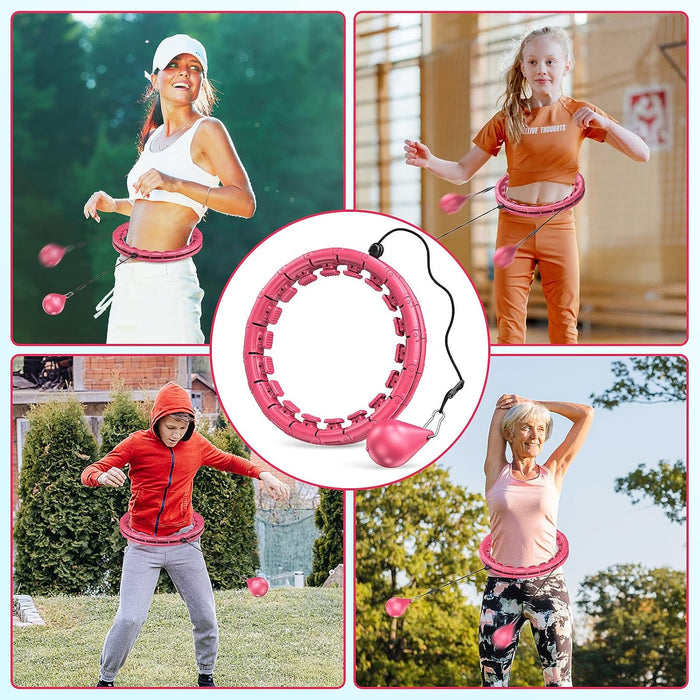 Adjustable Infinity Hula Exercise Hoop