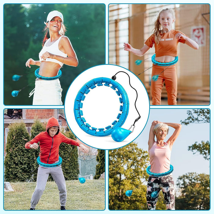 Adjustable Infinity Hula Exercise Hoop