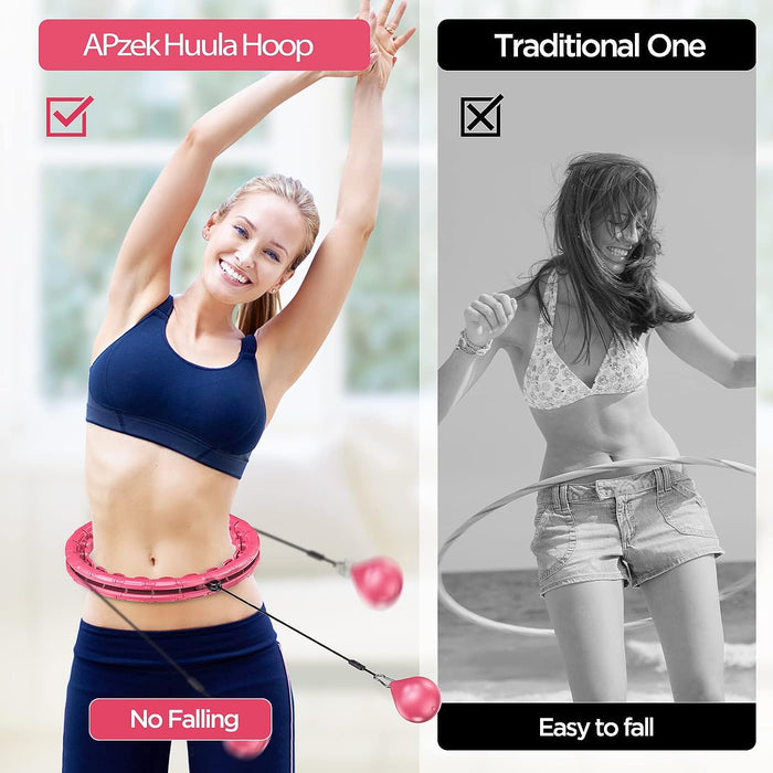 Adjustable Infinity Hula Exercise Hoop