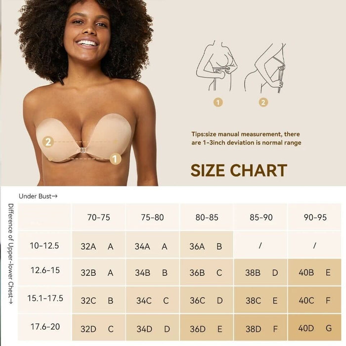 Invisible Self-Adhesive Push Up Bra