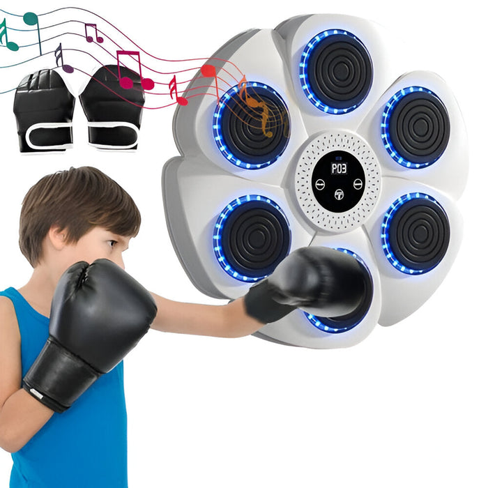 Interactive Fitness Boxing Trainer With Adjustable Modes