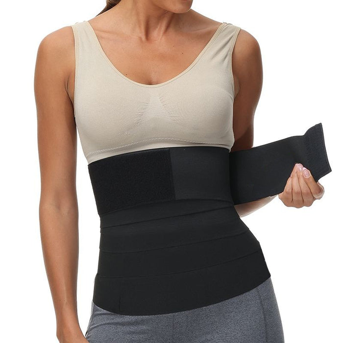 Bandage Wrap Waist Trimmer Back Support Body Shaper