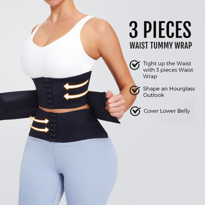 Waist Trainer Double Belt Corset For Women