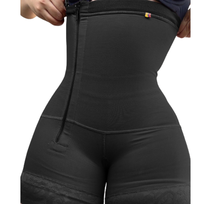 Women Zip Bodysuit Tummy Control