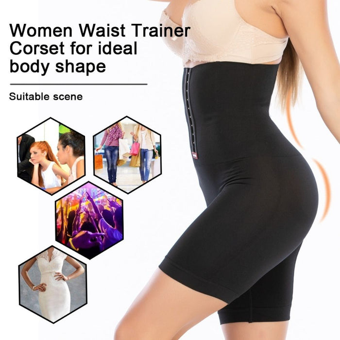 Spandex Adjustable Tummy Control Hight Waist Shapewear For Women