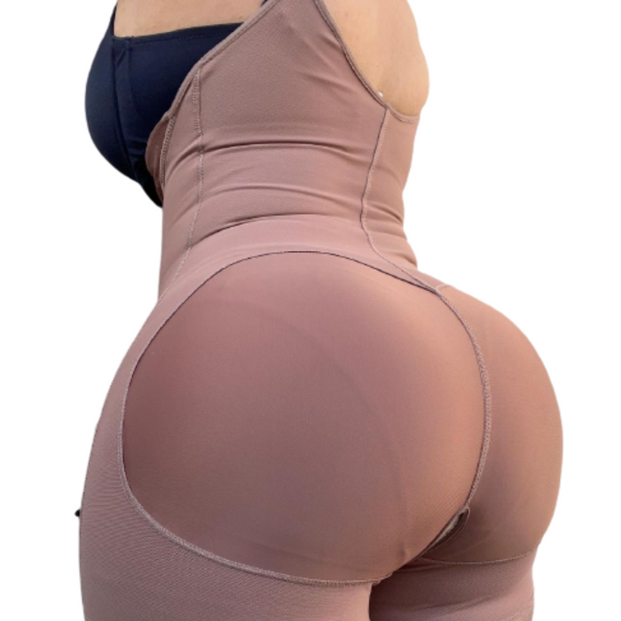 Women Zip Bodysuit Tummy Control