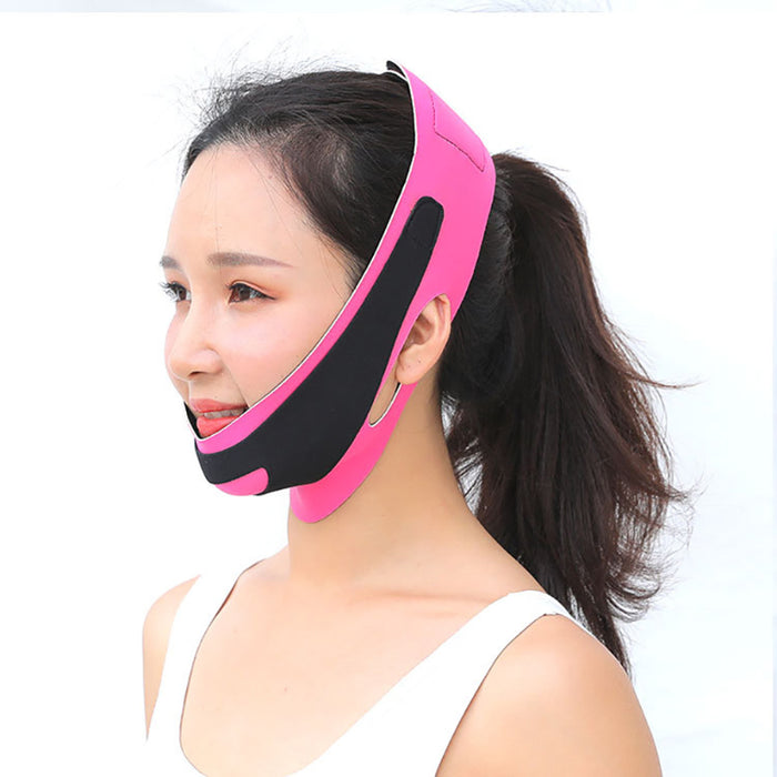 Women Elastic Face Slimming Bandage