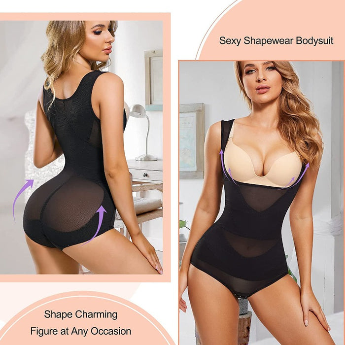 Seamless Tummy Control Shapewear Bodysuit For Women