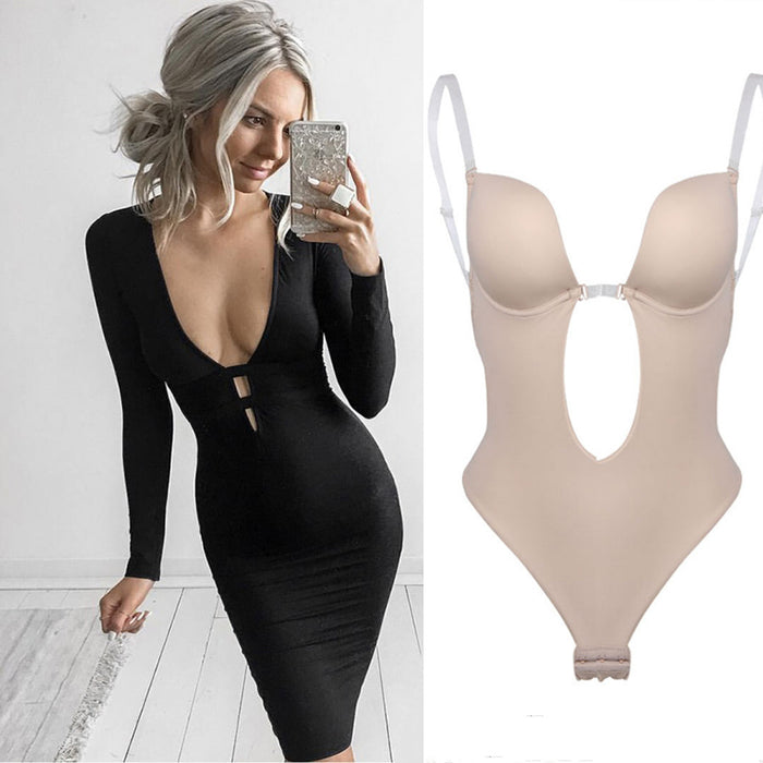 Backless Invisible Push Up Slimming Bodysuit