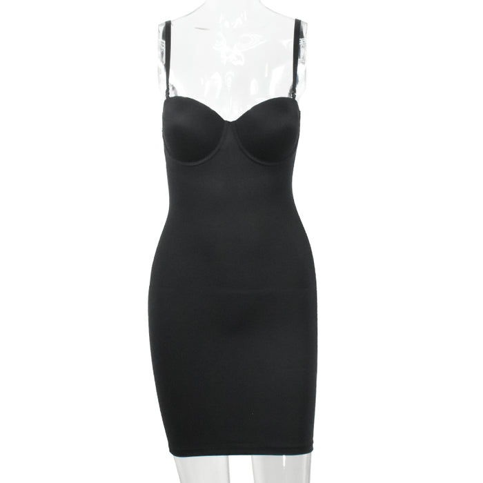 Full-Length Straight Shapewear Tube Dress