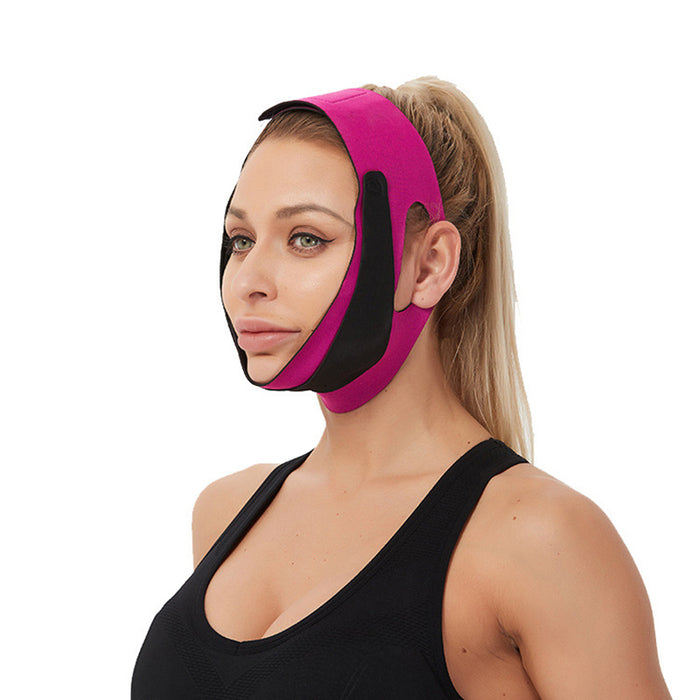 Women Elastic Face Slimming Bandage