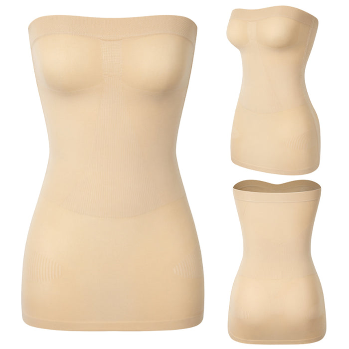 Strapless Tummy Control Seamless Shapewear For Women