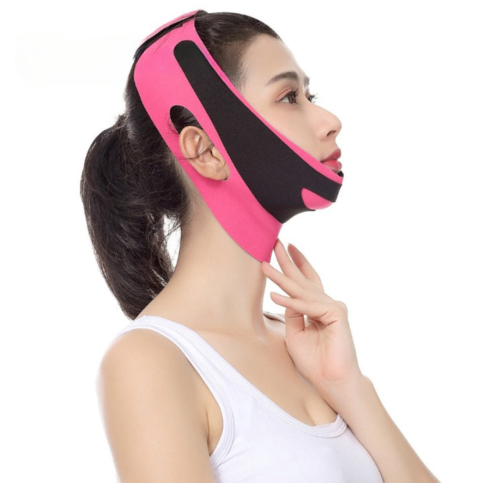 Women Elastic Face Slimming Bandage