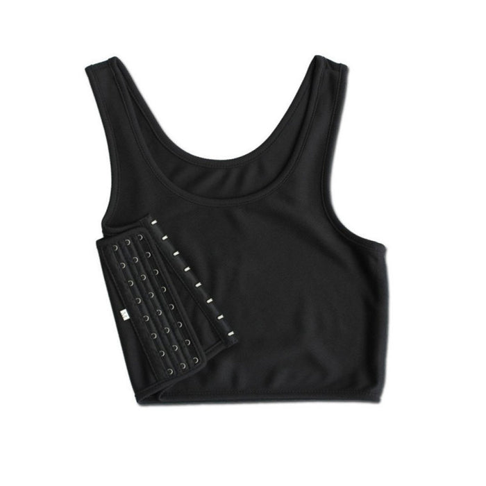 Women Breathable Chest Side Buckle Short Vest