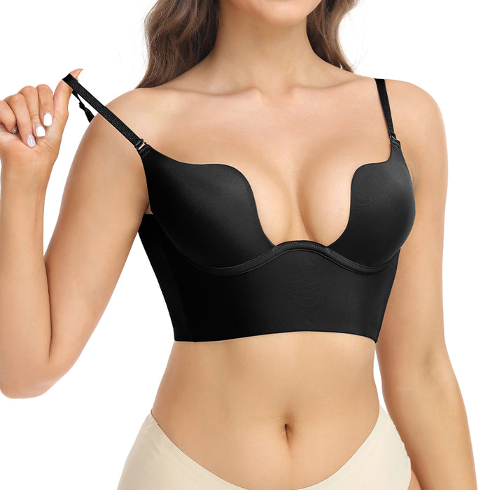 Backless Shapewear Push Up Padded Bra